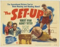 1r231 SET-UP TC 1949 great images of boxer Robert Ryan fighting in the ring, Robert Wise!