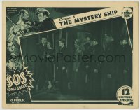 1r838 SOS COAST GUARD chapter 5 LC 1937 Ralph Byrd & Maxine Doyle with police, The Mystery Ship!