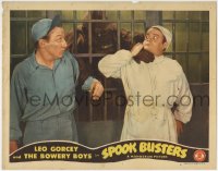 1r847 SPOOK BUSTERS LC #8 1946 Leo Gorcey & Huntz Hall grabbed by fake ape Art Miles behind bars!