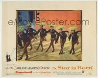 1r857 STAR IS BORN LC #8 1954 Judy Garland singing & dancing with six girls in wacky outfits!