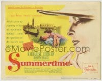 1r258 SUMMERTIME TC 1955 Katharine Hepburn went to Venice a tourist & came home a woman, David Lean
