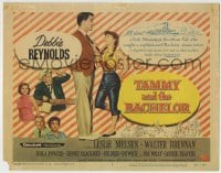 1r261 TAMMY & THE BACHELOR TC 1957 pretty riverboat gal Debbie Reynolds seduces Leslie Nielsen!