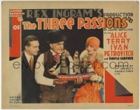 1r269 THREE PASSIONS TC 1929 pretty Alice Terry holding model ship, directed by Rex Ingram!