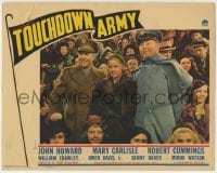 1r903 TOUCHDOWN ARMY LC 1938 Mary Carlisle & William Frawley watching West Point football game!