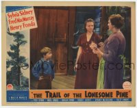 1r906 TRAIL OF THE LONESOME PINE LC 1936 Spanky McFarland watches Sylvia Sidney & Beulah Bondi!