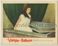 1r928 VAMPIRE & THE BALLERINA LC #7 1962 c/u of blood-lusting vampire queen fiend who hunts girls!