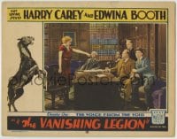 1r929 VANISHING LEGION chapter 1 LC 1931 Edwina Booth points accusing finger, Voice from the Void!