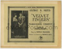 1r284 VELVET FINGERS chapter 8 TC 1920 George Seitz & Marguerite Courtot in Aiming Straight!