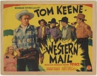 1r293 WESTERN MAIL TC 1942 Tom Keene is tracking a killer gang of mail bandits!