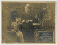 1r968 WHO GOES THERE LC 1917 Harry T. Morey & blind Corinne Griffith on train!