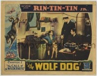1r980 WOLF DOG chapter 1 LC 1933 Rin Tin Tin Jr. by Frankie Darro in control room, full-color!