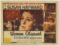 1r305 WOMAN OBSESSED TC 1959 Best Actress Academy Award Winner Susan Hayward, Stephen Boyd