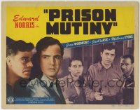 1r309 YOU CAN'T BEAT THE LAW TC 1943 Edward Norris, Jack LaRue, Milburn Stone, Prison Mutiny!