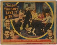1r990 YOU CAN'T TAKE IT WITH YOU LC 1938 James Stewart & Jean Arthur pull Auer off Edward Arnold!