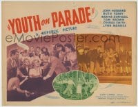 1r312 YOUTH ON PARADE TC 1942 John Hubbard, Ruth Terry, patriotic World War II teen musical!