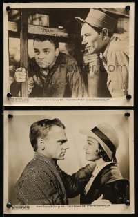 1s880 EACH DAWN I DIE 2 8x10 stills 1939 Cagney, Raft, images not from movie by the Other Company!