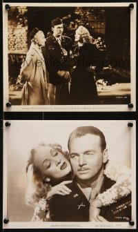 1s892 FOREIGN AFFAIR 2 8x10 stills 1948 great images of Marlene Dietrich, Jean Arthur, John Lund!