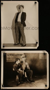 1s911 INNOCENTS OF PARIS 2 8x10 stills 1929 French Maurice Chevalier, one with David Durand!