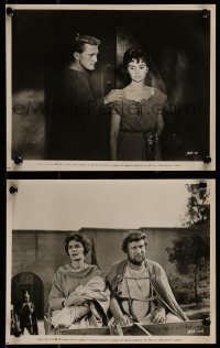 1s965 SPARTACUS 2 8x10 stills 1960 classic Stanley Kubrick, Jean Simmons with Douglas and Ustinov!
