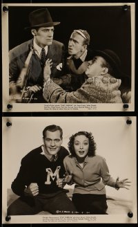 1s967 START CHEERING 2 8x10 stills 1937 images of Jimmy Durante, Joan Perry, Charles Starrett!