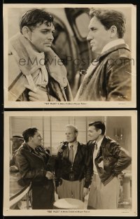 1s975 TEST PILOT 2 8x10 stills 1938 great images of Clark Gable & Spencer Tracy!
