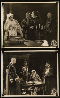 1s925 LOVES OF MARY, QUEEN OF SCOTS 2 deluxe English 8x10 stills 1923 Fay Compton in the title role