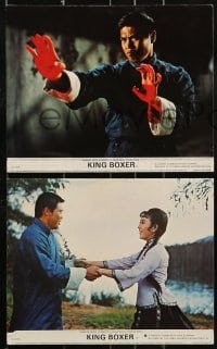 1s014 5 FINGERS OF DEATH 8 8x10 mini LCs 1973 martial arts masterpiece with sights like never before!