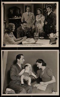 1s748 ANOTHER THIN MAN 3 8x10 stills 1939 few married couples are as happy as Powell & Myrna Loy!