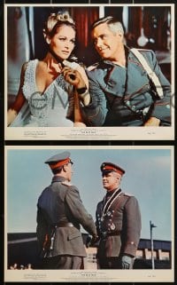 1s072 BLUE MAX 6 color 8x10 stills 1966 WWI fighter pilot George Peppard, Ursula Andress!