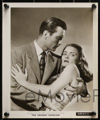 1s674 BRASHER DOUBLOON 4 8x10 stills 1947 George Montgomery & Nancy Guild, Raymond Chandler noir!