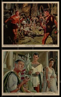 1s004 COLOSSUS OF RHODES 12 color 8x10 stills 1961 Leone's Il colosso di Rodi, Rory Calhoun!