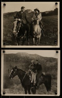 1s768 COWBOY MUSKETEER 3 8x10 stills 1925 great western cowboy images of Tom Tyler, Frances Drake!
