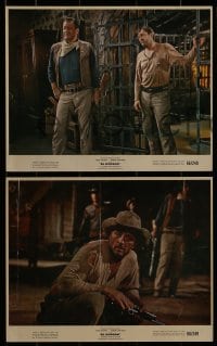 1s029 EL DORADO 8 color 8x10 stills 1966 John Wayne, Robert Mitchum, directed by Howard Hawks!