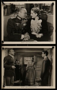 1s207 ESCAPE 15 8x10 stills 1940 American Robert Taylor, Nazi mistress Norma Shearer, Veidt!