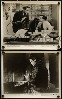 1s404 FIEND WITHOUT A FACE 8 8x10 stills R1962 English science fiction, mad science spawns evil!