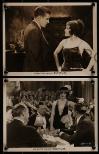 1s692 FUGITIVES 4 8x10 stills 1929 great images of sexy Madge Bellamy & Don Terr!