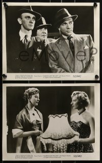 1s300 GAMBLER & THE LADY 10 8x10 stills 1952 images of Dane Clark smoking, fighting & romancing!