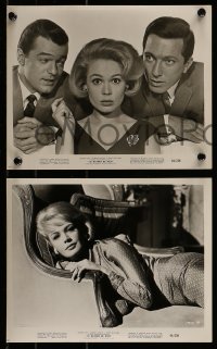 1s701 I'D RATHER BE RICH 4 8x10 stills 1964 Sandra Dee with Robert Goulet & Andy Williams!