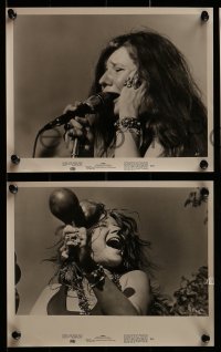 1s481 JANIS 7 8x10 stills 1975 great rock & roll images of the legendary Joplin on stage and more!