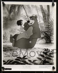 1s353 JUNGLE BOOK 9 8x10 stills 1967 Disney, great cartoon images of Mowgli & his friends!