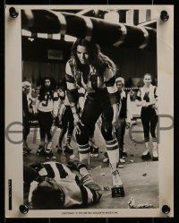 1s536 KANSAS CITY BOMBER 6 8x10 stills 1972 great images of sexy roller derby girl Raquel Welch!