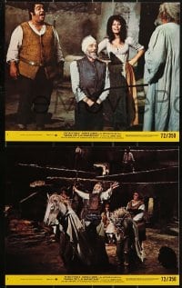 1s083 MAN OF LA MANCHA 5 8x10 mini LCs 1972 Peter O'Toole, Sophia Loren, James Coco, Cervantes!