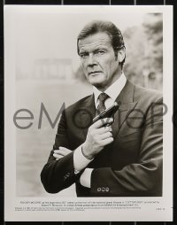 1s628 OCTOPUSSY 5 8x10 stills 1983 Roger Moore as James Bond 007, great images, Broccoli!