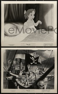 1s548 PETER PAN 6 8x10 stills 1953 Disney cartoon classic, great fantasy images!