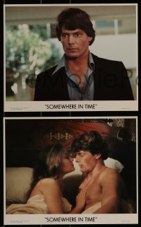 1s107 SOMEWHERE IN TIME 4 8x10 mini LCs 1980 Christopher Reeve, Jane Seymour, cult classic!