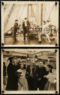 1s502 SOULS AT SEA 7 from 8x9.75 to 8x10 stills 1937 sailors Gary Cooper & George Raft, Francis Dee!
