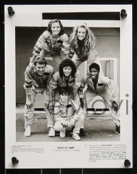 1s368 SPACECAMP 9 8x10 stills 1986 Lea Thompson, Capshaw, Kelly Preston, Joaquin Phoenix, Skerritt