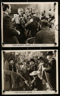 1s558 STORY OF LOUIS PASTEUR 6 8x10 stills 1936 great images of inventor Paul Muni!