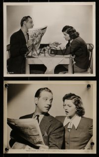 1s254 THIRD FINGER LEFT HAND 12 8x10 stills 1940 newlyweds Myrna Loy & Melvyn Douglas!