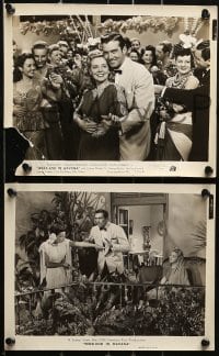 1s376 WEEK-END IN HAVANA 9 8x10 stills 1941 John Payne, Alice Faye, Carmen Miranda & Cesar Romero!